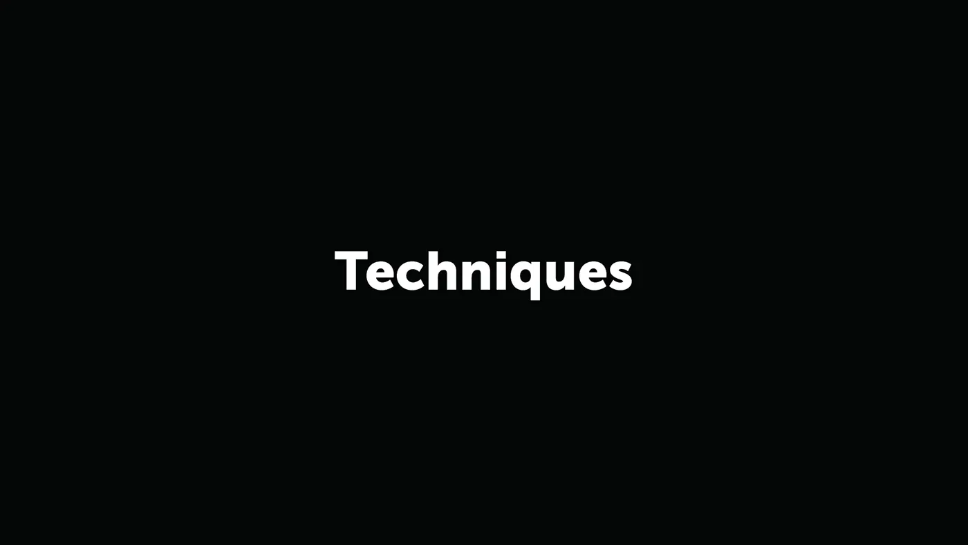 Section slide reading Techniques