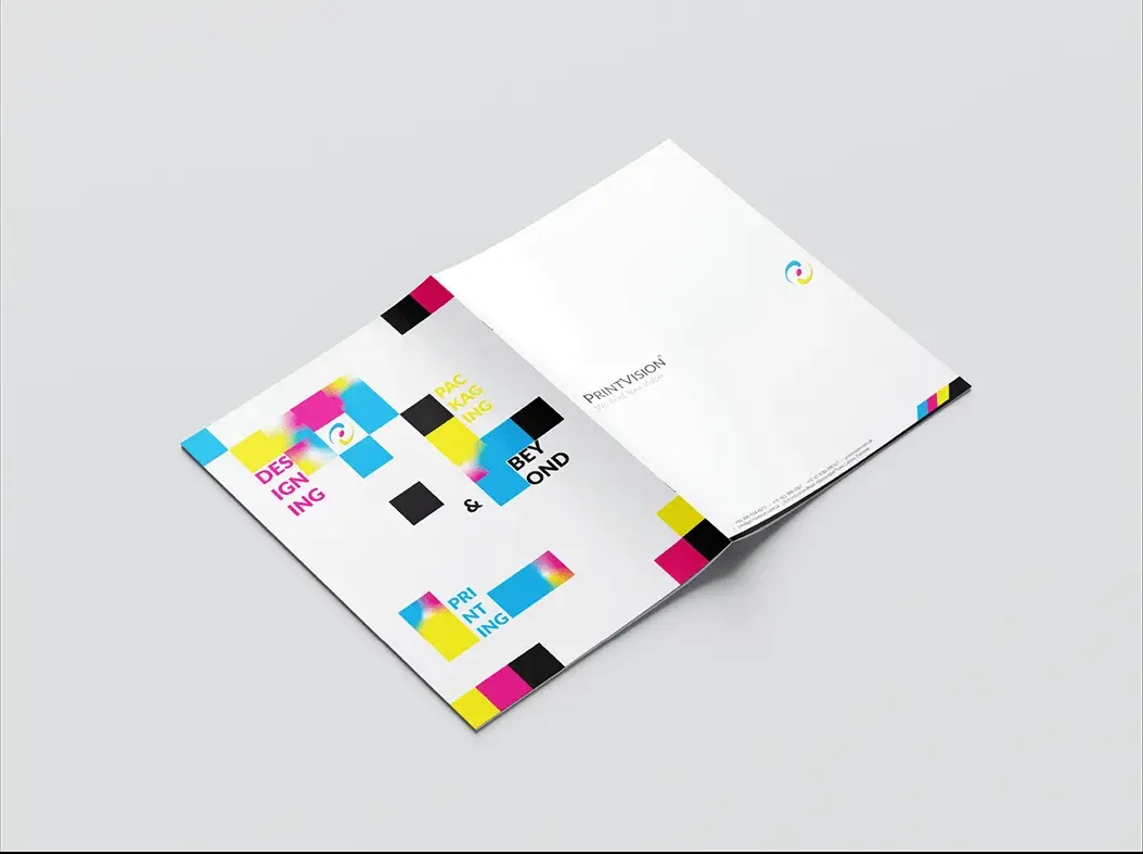 Brochure spread detail